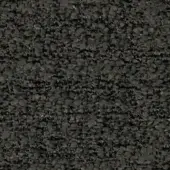 Granular charcoal gray texture composed of irregular particles, exhibiting subtle tonal variations and horizontal striation, with imprinted text.